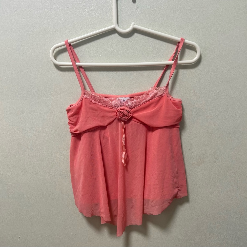 Pink Sleeveless Women’s Summer Clothes Tanktop